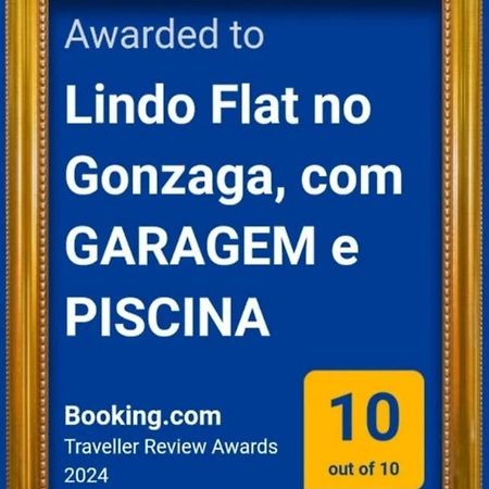 Lindo Flat No Edificio Cosmopolitan, Com Garagem E Piscina Santos (Sao Paulo) Exterior foto
