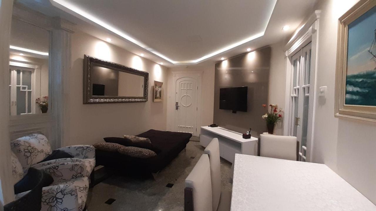 Lindo Flat No Edificio Cosmopolitan, Com Garagem E Piscina Santos (Sao Paulo) Exterior foto
