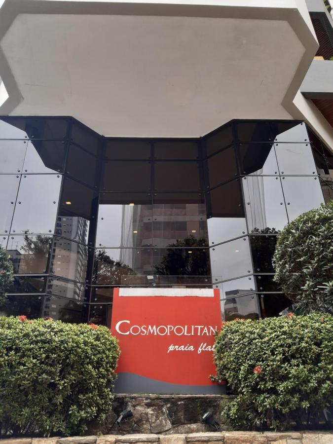 Lindo Flat No Edificio Cosmopolitan, Com Garagem E Piscina Santos (Sao Paulo) Exterior foto